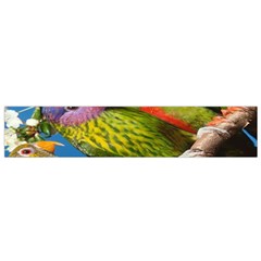 Beautifull Parrots Bird Flano Scarf (small) by Nexatart