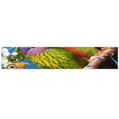 Beautifull Parrots Bird Flano Scarf (large) by Nexatart