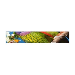 Beautifull Parrots Bird Flano Scarf (mini) by Nexatart