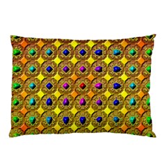 Background Tile Kaleidoscope Pillow Case (two Sides) by Nexatart