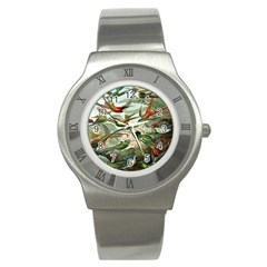 Beautiful Bird Stainless Steel Watch