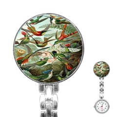 Beautiful Bird Stainless Steel Nurses Watch