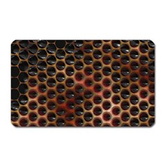 Beehive Pattern Magnet (rectangular) by Nexatart