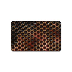 Beehive Pattern Magnet (name Card) by Nexatart