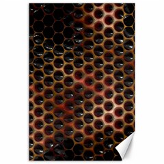 Beehive Pattern Canvas 24  X 36  by Nexatart