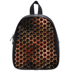 Beehive Pattern School Bags (small)  by Nexatart