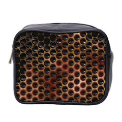 Beehive Pattern Mini Toiletries Bag 2-side by Nexatart