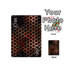 Beehive Pattern Playing Cards 54 (mini)  by Nexatart