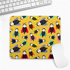 Bees Animal Pattern Large Mousepads by Nexatart