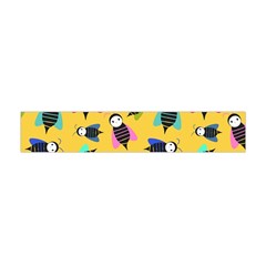 Bees Animal Pattern Flano Scarf (mini) by Nexatart