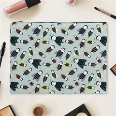 Bees Animal Pattern Cosmetic Bag (xl) by Nexatart