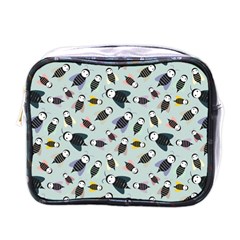 Bees Animal Pattern Mini Toiletries Bags by Nexatart