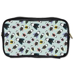 Bees Animal Pattern Toiletries Bags by Nexatart