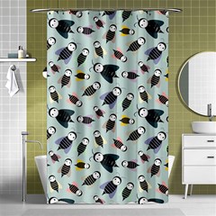 Bees Animal Pattern Shower Curtain 48  X 72  (small)  by Nexatart