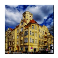 Berlin Friednau Germany Building Tile Coasters by Nexatart