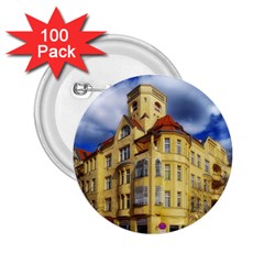 Berlin Friednau Germany Building 2 25  Buttons (100 Pack)  by Nexatart