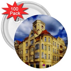 Berlin Friednau Germany Building 3  Buttons (100 Pack)  by Nexatart