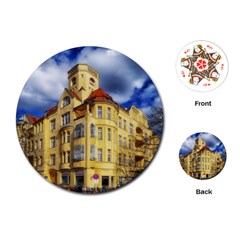 Berlin Friednau Germany Building Playing Cards (round)  by Nexatart