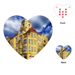 Berlin Friednau Germany Building Playing Cards (heart)  by Nexatart