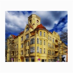 Berlin Friednau Germany Building Small Glasses Cloth (2-side) by Nexatart