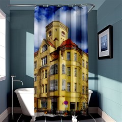 Berlin Friednau Germany Building Shower Curtain 36  X 72  (stall)  by Nexatart