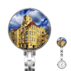 Berlin Friednau Germany Building Stainless Steel Nurses Watch by Nexatart