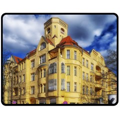 Berlin Friednau Germany Building Double Sided Fleece Blanket (medium)  by Nexatart