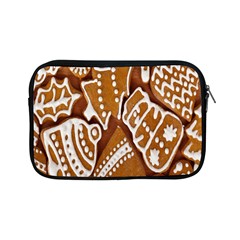 Biscuit Brown Christmas Cookie Apple Ipad Mini Zipper Cases by Nexatart