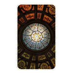 Black And Borwn Stained Glass Dome Roof Memory Card Reader