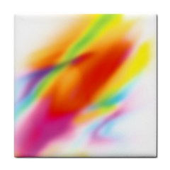 Blur Color Colorful Background Tile Coasters by Nexatart