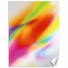 Blur Color Colorful Background Canvas 18  X 24   by Nexatart