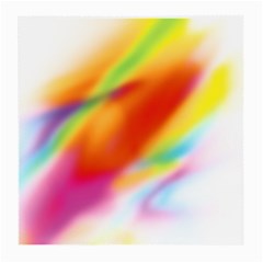 Blur Color Colorful Background Medium Glasses Cloth (2-side) by Nexatart