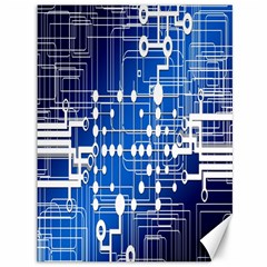 Board Circuits Trace Control Center Canvas 36  X 48   by Nexatart