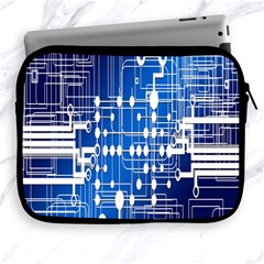 Board Circuits Trace Control Center Apple Ipad 2/3/4 Zipper Cases by Nexatart