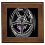 Bord Edge Wheel Tire Black Car Framed Tiles Front