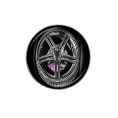 Bord Edge Wheel Tire Black Car Hat Clip Ball Marker by Nexatart