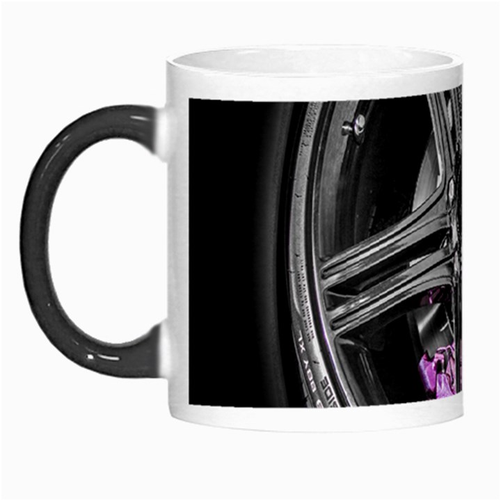 Bord Edge Wheel Tire Black Car Morph Mugs