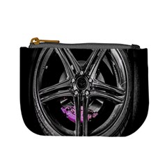 Bord Edge Wheel Tire Black Car Mini Coin Purses by Nexatart