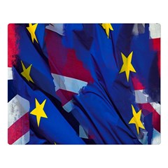 Brexit Referendum Uk Double Sided Flano Blanket (large)  by Nexatart