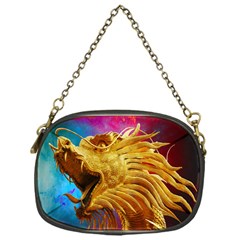 Broncefigur Golden Dragon Chain Purses (one Side)  by Nexatart