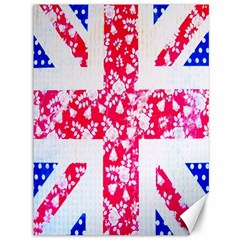 British Flag Abstract Canvas 36  X 48   by Nexatart