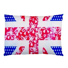 British Flag Abstract Pillow Case by Nexatart