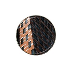 Building Architecture Skyscraper Hat Clip Ball Marker (4 Pack) by Nexatart