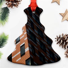 Building Architecture Skyscraper Christmas Tree Ornament (two Sides) by Nexatart