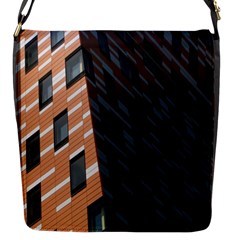 Building Architecture Skyscraper Flap Messenger Bag (s) by Nexatart