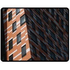 Building Architecture Skyscraper Double Sided Fleece Blanket (medium)  by Nexatart