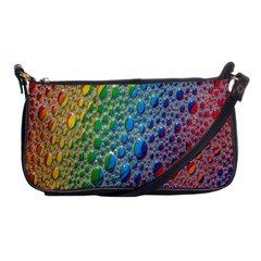 Bubbles Rainbow Colourful Colors Shoulder Clutch Bags by Nexatart