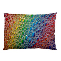 Bubbles Rainbow Colourful Colors Pillow Case (two Sides) by Nexatart