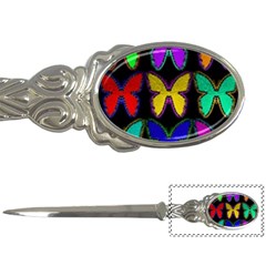 Butterflies Pattern Letter Openers by Nexatart