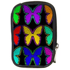 Butterflies Pattern Compact Camera Cases by Nexatart